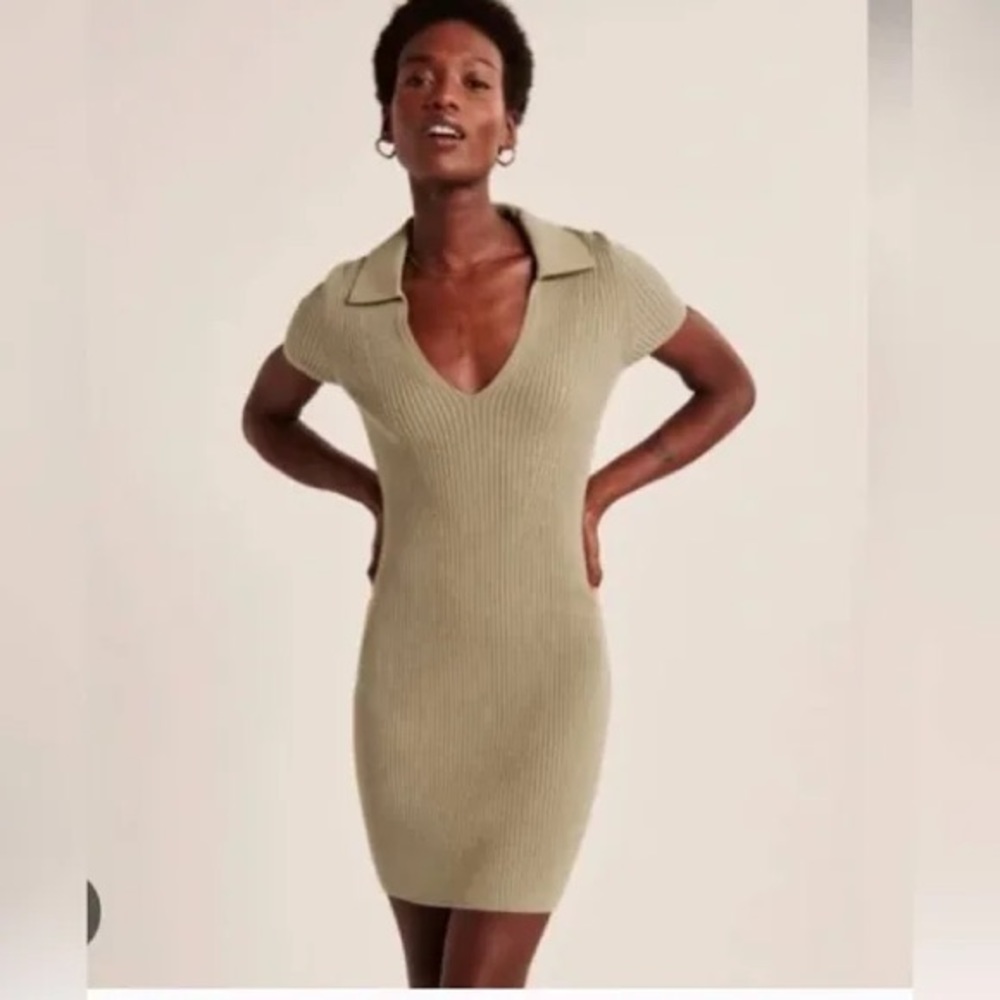 Abercrombie Polo Sweater Dress